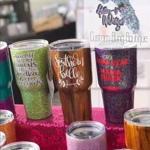 30oz Rtic Tumbler-rustic chic